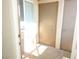 Enclosed patio area with storage closet and natural light at 9470 Peace Way # 112, Las Vegas, NV 89147