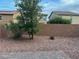 Cozy backyard featuring rock landscaping, offering low-maintenance outdoor space at , Las Vegas, NV 89148