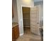 Walk-in pantry with wire shelves, and pull-out wire drawers on the back of the door at , Las Vegas, NV 89148