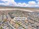 Aerial view of the home located at 10415 Sadie Blake, near mountains at 10415 Sadie Blake Ave, Las Vegas, NV 89166