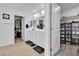 Bright bathroom boasts double sinks, a walk-in closet, and separate shoe closet for ample storage at 10415 Sadie Blake Ave, Las Vegas, NV 89166