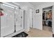 Modern bathroom features a glass-enclosed shower and a walk-in closet at 10415 Sadie Blake Ave, Las Vegas, NV 89166