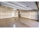 Spacious two-car garage with sealed concrete flooring and convenient access door at 1201 Seaboard Ct, Henderson, NV 89002