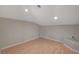 View of empty bedroom with hardwood floors at 1420 Logandale Dr, Logandale, NV 89021