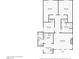A detailed floor plan showcasing the layout of the bedrooms, bathrooms, kitchen, and living areas at 1844 Yale St, North Las Vegas, NV 89030