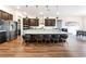 Bright gourmet kitchen with expansive island and stainless steel appliances at 212 Harris Peak St, Las Vegas, NV 89138