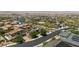 An aerial view of a community featuring well-maintained landscaping and tree lined streets at 2154 Tortona St, Henderson, NV 89044