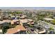 An aerial view of a community with Potenza Park, M Hotel & Casino and Ellis Elementary in the distance at 2154 Tortona St, Henderson, NV 89044