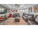 Cozy loft area with comfortable seating, media center, and plenty of natural light at 2154 Tortona St, Henderson, NV 89044