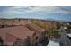 A scenic aerial view of the neighborhood highlighting the architecture and community layout at 2300 E Silverado Ranch Blvd # 1070, Las Vegas, NV 89183