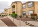Exterior view featuring accessible access with sidewalks, ramps and building details at 2300 E Silverado Ranch Blvd # 1070, Las Vegas, NV 89183