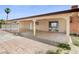 Covered patio with tiled flooring, perfect for outdoor relaxation and entertainment at 2375 Marion St, Las Vegas, NV 89104