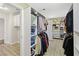 Organized walk-in closet with ample storage, offering an efficient wardrobe solution at 258 Chamomile Dr, Henderson, NV 89015