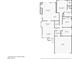Detailed floor plan of a home showing layout of rooms and dimensions at 3416 Steppe St, North Las Vegas, NV 89032