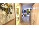 Hallway leading to living room with a partial view of the bathroom at 3722 Las Vegas Blvd # 809, Las Vegas, NV 89158