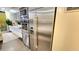 Modern kitchen featuring stainless steel appliances and ample counter space at 3722 Las Vegas Blvd # 809, Las Vegas, NV 89158