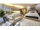 Comfortable living space with modern furnishings, kitchen and bedroom in view at 3722 Las Vegas Blvd # 809, Las Vegas, NV 89158