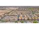 Wide aerial view of an attractive planned community with desert landscaping and modern architecture at 4153 Solace St, Las Vegas, NV 89135