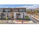 Contemporary home with unique exterior, featuring multiple windows and outdoor balconies at 4153 Solace St, Las Vegas, NV 89135