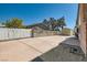 Large backyard area with ample parking space at 4302 Newhaven Dr, Las Vegas, NV 89147