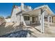 Exterior view of backyard patio, part of two-story home at 4302 Newhaven Dr, Las Vegas, NV 89147
