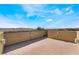 Private patio with stucco wall, and outdoor lighting at 4650 Ranch House Rd # 86, North Las Vegas, NV 89031