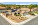 Expansive single-story home with solar panels, desert landscaping, and an RV parking space at 5421 Tourmaline St, Las Vegas, NV 89130