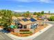 Charming single-story home boasts a pool, solar panels, and lush landscaping in a desirable neighborhood at 5421 Tourmaline St, Las Vegas, NV 89130