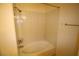 Well-maintained shower with a bathtub at 62 E Serene Ave # 129, Las Vegas, NV 89123