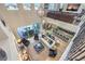 Spacious open-concept living room with a view of the kitchen and outdoor patio at 8126 Majestic Bighorn St, Las Vegas, NV 89166