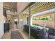 Patio boasting a covered outdoor seating area accessible via glass sliding doors from inside at 8126 Majestic Bighorn St, Las Vegas, NV 89166