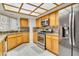 Well-equipped kitchen with granite countertops, stainless steel appliances, and ample cabinet space at 8316 Vibrant Dr, Las Vegas, NV 89117