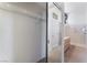 Walk-in closet transitioning to the ensuite bathroom with a walk-in shower at 9812 Folsom Dr, Las Vegas, NV 89134