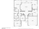 Detailed floor plan showcasing the layout of this single-Gathering home at 10310 Songsparrow Ct, Las Vegas, NV 89135