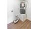 Utility Room with water heater and hook ups at 1121 W Monroe Ave, Las Vegas, NV 89106