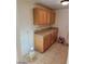 Features functional cabinets, granite countertops, and tile flooring at 2417 St George St, North Las Vegas, NV 89030