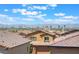 Exterior view with a panoramic cityscape backdrop, showcasing the home's location at 2767 Lindsey Springs St, Las Vegas, NV 89142