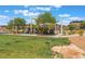 Community park with a modern playground, sunshades, benches, and open green space at 2767 Lindsey Springs St, Las Vegas, NV 89142