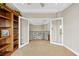 Bedroom featuring an open library and balcony at 3010 Hammerwood Dr, Las Vegas, NV 89135
