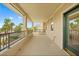 Large covered patio perfect for outdoor entertaining with views of the surrounding landscape at 3010 Hammerwood Dr, Las Vegas, NV 89135