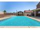 Inviting pool with gazebo offers a relaxing backyard retreat, perfect for outdoor entertaining and leisure at 3547 Empress Diamond Dr, North Las Vegas, NV 89032