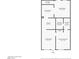 Detailed floor plan showcasing the layout of rooms including kitchen, bedrooms, living room, and bathrooms at 3982 Voxna St, Las Vegas, NV 89119