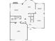 Detailed main floor plan featuring kitchen, Gathering room, dining room, and garage at 4 Tarryall Ter, Henderson, NV 89074