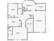 Detailed upstairs floor plan featuring primary bedroom, bathrooms, and additional bedrooms at 4 Tarryall Ter, Henderson, NV 89074
