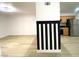 Bright living area with modern flooring and custom-designed column at 4248 Tara Ave # 2, Las Vegas, NV 89102