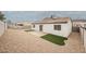 Low maintenance backyard with stone and artificial turf at 427 Wright Way, Henderson, NV 89015