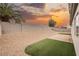 Spacious backyard with low maintenance landscaping at 427 Wright Way, Henderson, NV 89015