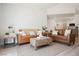 Comfortable living room with contemporary decor, showcasing the open layout with a view to the kitchen at 427 Wright Way, Henderson, NV 89015