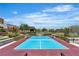 Another view of the well-maintained pickleball court. Provides a great space for active recreation at 4277 Sunrise Flats St, Las Vegas, NV 89135