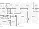 Detailed floor plan showcases the layout of the home's bedrooms, bathrooms, kitchen, and living areas at 5262 Harris Ave, Las Vegas, NV 89110